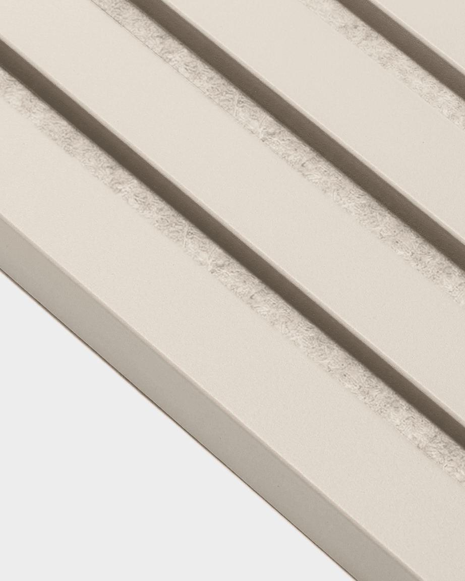 Installation Products | End Lamella / Colored, Soft Linen, 240 x 2,2 cm