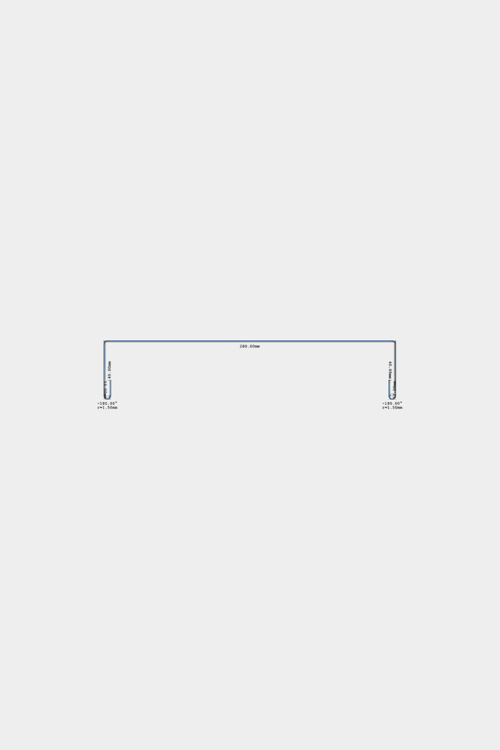 Schéma du couronnement mural pour panneaux de façade WoodUpp Aluwood (240 x 20 cm), avec indication de l’étiquette 6000, des flèches de force 2371,35 et du profilé en aluminium thermolaqué.